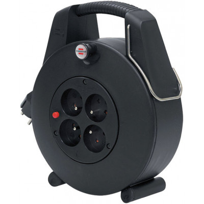 Enrouleur de câble Confort-Line CL-XL noir 20m H05VV-F 3G1,0 - Brennenstuhl | 1102901