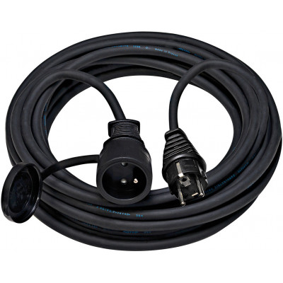 Rallonge électrique 25m H07RN-F 3G2,5, noire - Brennenstuhl | 1168421