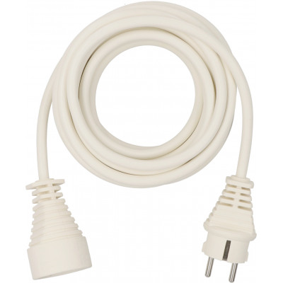 Rallonge électrique 5m H05VV-F 3G1,5, blanche - Brennenstuhl | 1168441
