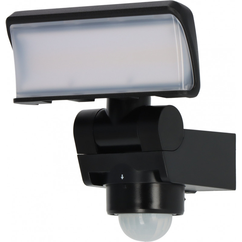 Projecteur LED mural WS 2050 SP avec détecteur de mouvements, 1680lm, IP44, noir - Brennenstuhl | 1178080110