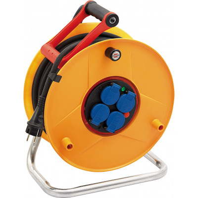 Enrouleur de câble Standard RB PRO, 25m H07RN-F 3G2,5, IP44 - Brennenstuhl | 1206841