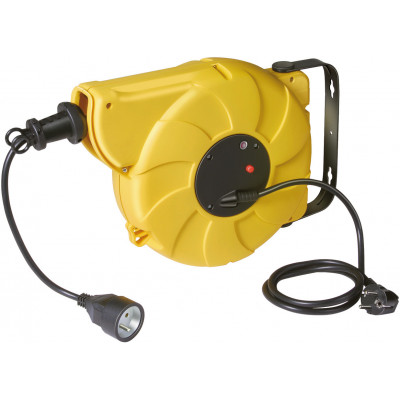 Enrouleur de câble automatique Box Electric ABE 10, 10+1,5m H05VV-F 3G1,5 - Brennenstuhl | 1241101