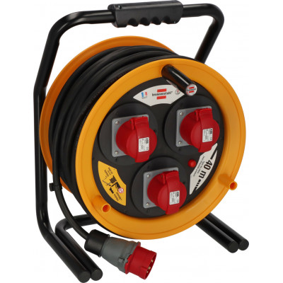 Enrouleur de câble Maxi Garant CEE/16A/415V, 40m H07RN-F 5G2,5, IP44 - Brennenstuhl | 1243241