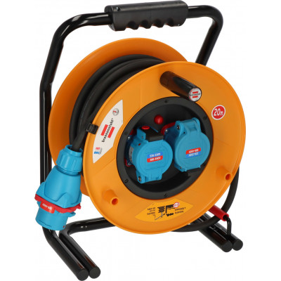 Enrouleur de câble SP20-525/2T avec connecteurs MARECHAL CEE 30A/415V 20m H07RN- - Brennenstuhl | 1243561