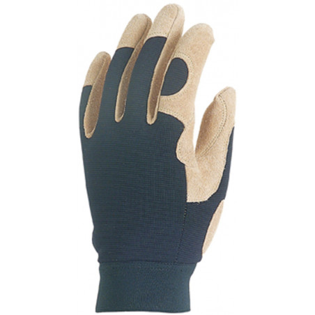 Gants EUROSTRONG 910 fleur porc, renfort paume, dos polyester, velcro - COVERGUARD | MO910