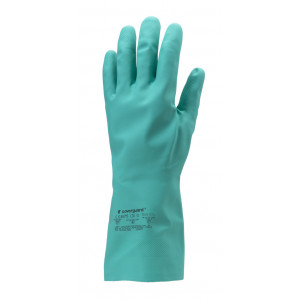 Gants EUROCHEM 5520 nitrile vert standard ép 0,38 mm, 33cm - COVERGUARD | MO5520