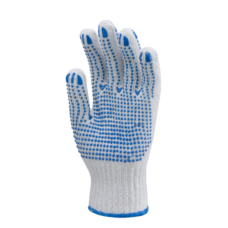 Gants EUROSTRONG 4350 coton/poly, picots 2 faces - COVERGUARD | MO4350