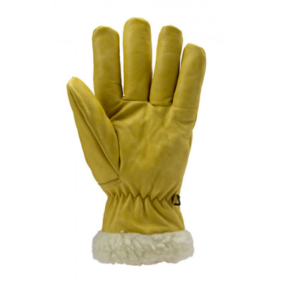 Gants EUROWINTER ISLANDE, fleur vachette jaune fourré, longueur 32cm - COVERGUARD | MO2490