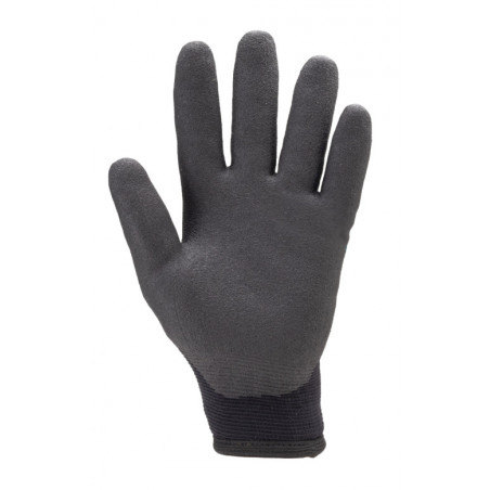 Gants EURO-ICE 2 nylon noir et acrylique, paume enduite mousse PVC noir - COVERGUARD | 1WIPP0