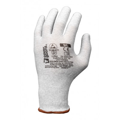 Gants EUROLITE EST70 J13 polyester / carbon non enduit - COVERGUARD | 1EST700