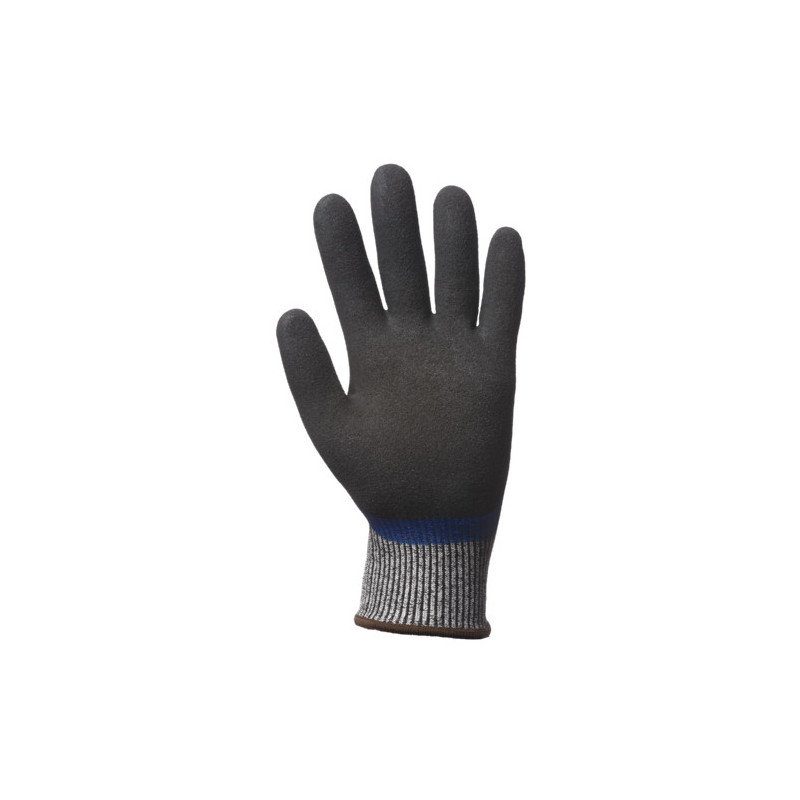 Gants EUROCUT N555 cut D. HPPE J13 double enduit nitrile main + paume sandy - COVERGUARD | 1CRFN