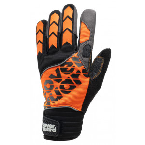 Gants EUROCUT MX100 CUT D, type mécanique, gris et orange - COVERGUARD | 1CHMD00