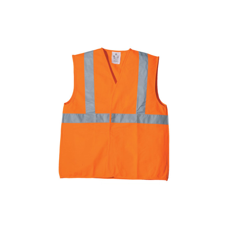 Gilet de sécurité - YARD - 100% PES + Baudrier - Orange HV - COVERGUARD | MO70226