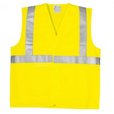 Gilet de sécurité - YARD - 100% PES + Baudrier - Jaune HV - COVERGUARD | MO70206