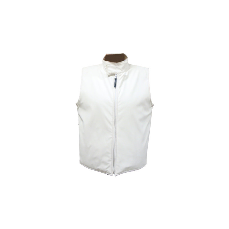 Gilet froid - FOOD - 100% PES enduit PU 200g/m2 + Matelassage 100g/m2 - Blanc - COVERGUARD | 8FOOG