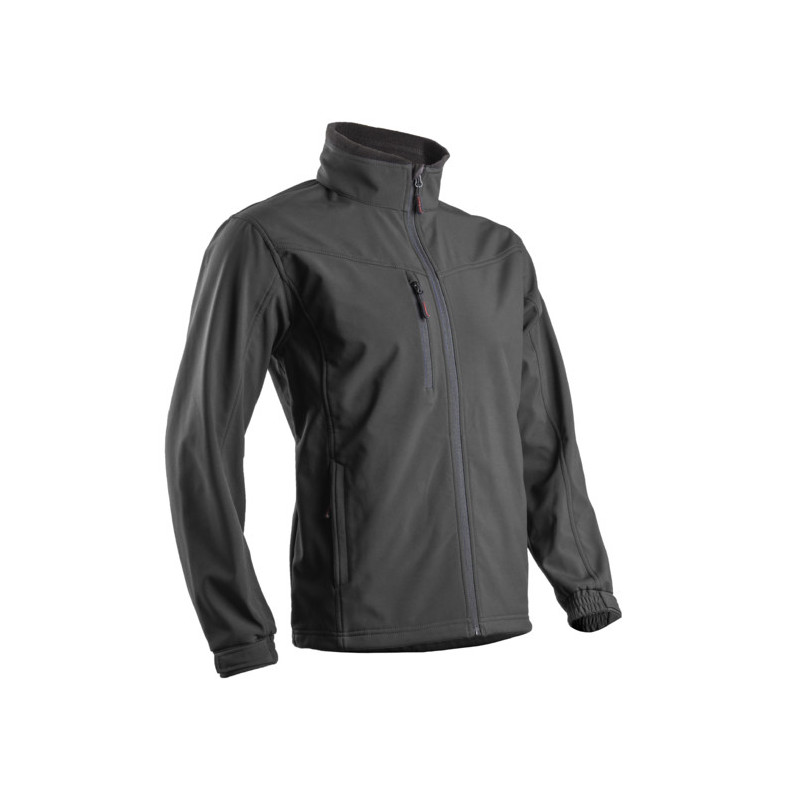 Veste Softshell - YANG II - 94% PES/6% EA + TPU membrane + Polaire - 310g/m2 - Noir - COVERGUARD | 5YANS10