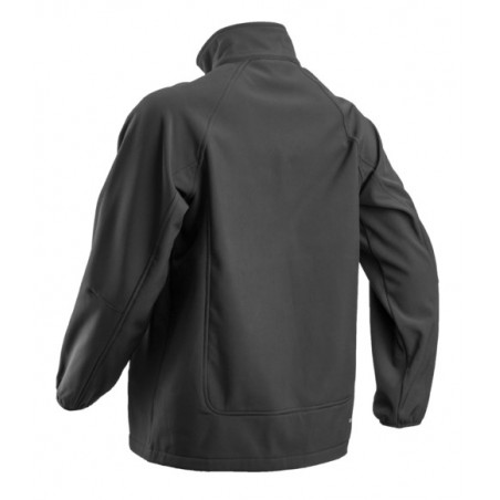 Veste Softshell - SOBA - 94% PES/6% EA + TPU membrane + Polaire - 290g/m2 - Noir - COVERGUARD | 5SOB010