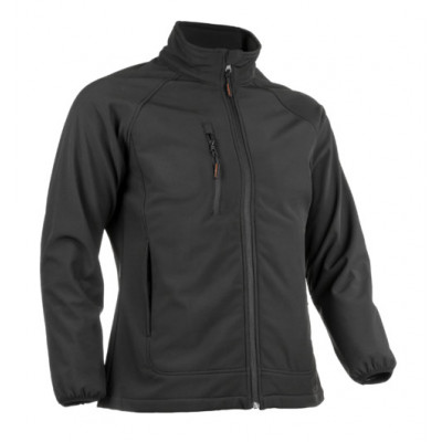 Veste Softshell - SHIKIMI - 94% PES/6% EA + TPU membrane + Polaire - 290g/m2 - Noir - COVERGUARD | 5SHI010