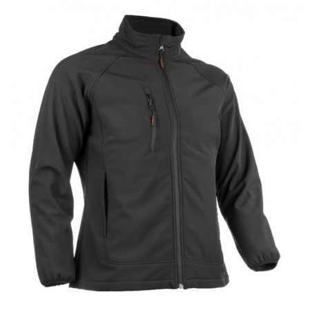 Veste Softshell - SHIKIMI - 94% PES/6% EA + TPU membrane + Polaire - 290g/m2 - Noir - COVERGUARD | 5SHI010