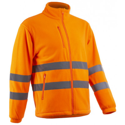 Veste polaire - RITTO - 100% PES 280g/m2- Orange HV - COVERGUARD | 5RIT170