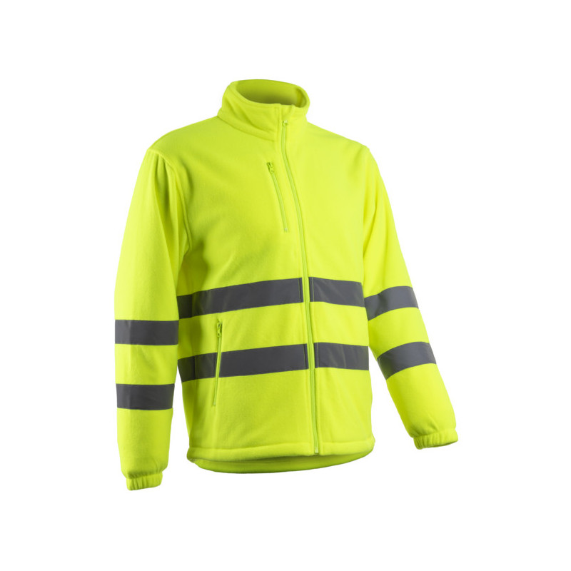 Veste polaire - RITTO - 100% PES 280g/m2- Jaune HV - COVERGUARD | 5RIT160