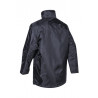 Parka - PANDA - 200D Oxford 100% PES enduit PU + Matelassage 160g/m2 - Noir/Bleu - COVERGUARD | 5PDA01