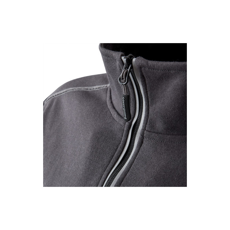 Sweat - ORCKA - Molleton 70% CO/30% PES + TPU membrane + Micromink 520g/m2 - Anthracite - COVERGUARD | 5ORC150