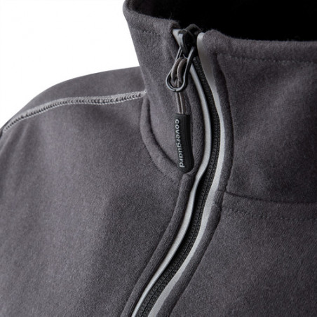 Sweat - ORCKA - Molleton 70% CO/30% PES + TPU membrane + Micromink 520g/m2 - Anthracite - COVERGUARD | 5ORC150