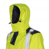 Parka de pluie - NOTT - 100% PES 300D oxford enduit PU + 100% Coton  160g/m2 - Jaune HV/marine - COVERGUARD | 5NOT16