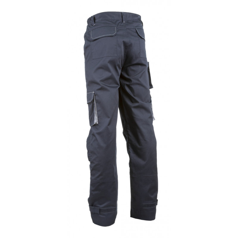 Pantalon - NAVY II - 60% CO/40% PES 245g/m2 - Marine/Gris - COVERGUARD | 5NAP050