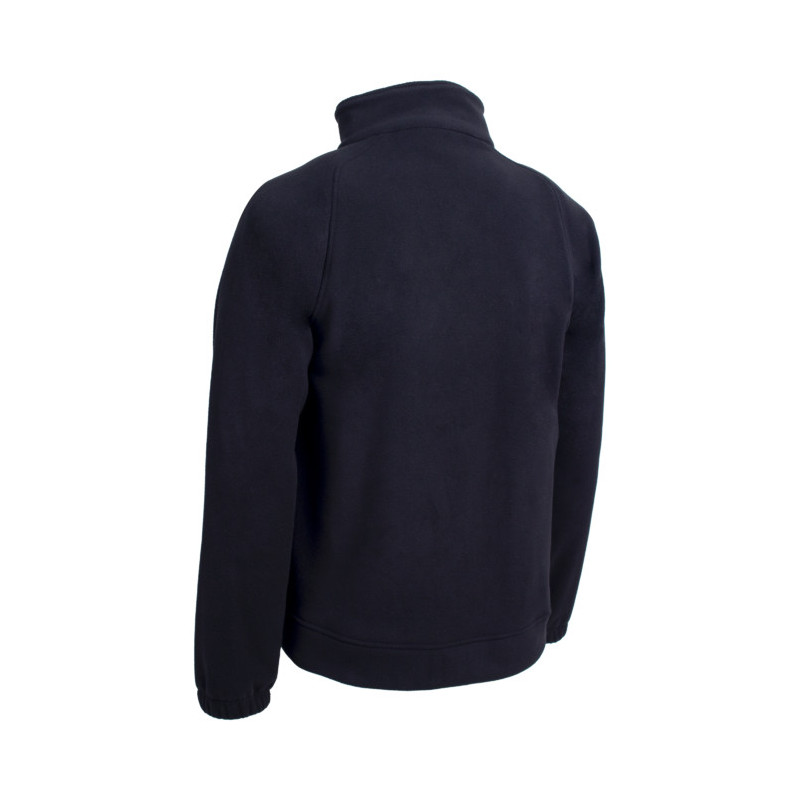 Veste - KOALA - Polaire 100% PES recyclé - 350g/m2 - Noir/Citrouille - COVERGUARD | 5KOA310