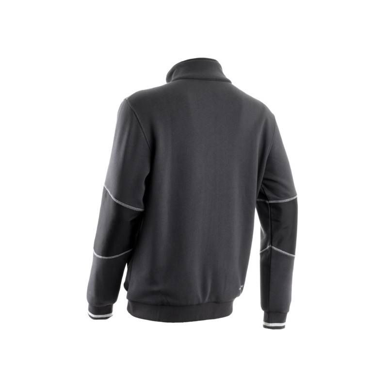 Veste thermique - KIJI - Molleton 70% CO/30% PES 300g/m2 + Empiècements 300D Oxford - Anthracite - COVERGUARD | 5KIJ150
