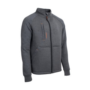 Veste thermique - HIPPO - Maille 3D 78% PES/16% VI/6% EA 320g/m2 - Gris chiné - COVERGUARD | 5HIP350