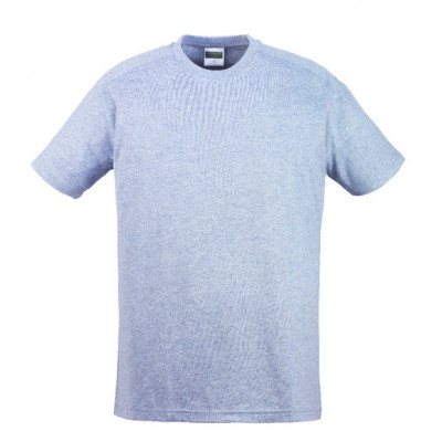 T-shirt manches courtes - HIKE - Jersey 85% CO/15% VI 190g/m2 - Gris chiné - COVERGUARD | 5HIKG