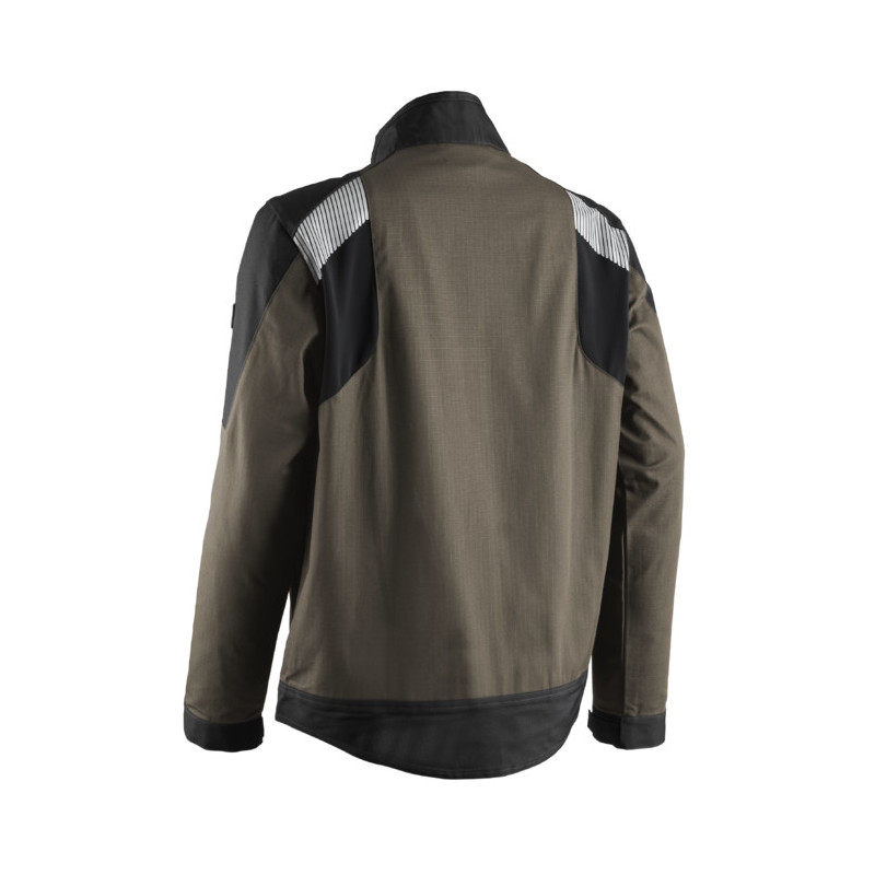 Veste - CRISTOBAL - RIPSTOP 60% CO/40% PES 280g/m2 + Stretch + Oxford - Tabac/Caramel - COVERGUARD | 5CRJ300