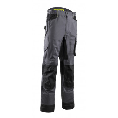 Pantalon - BARU - 60% CO/40% PES 270g/m2 + Stretch + Oxford - Gris/Lime - COVERGUARD | 5BRP050