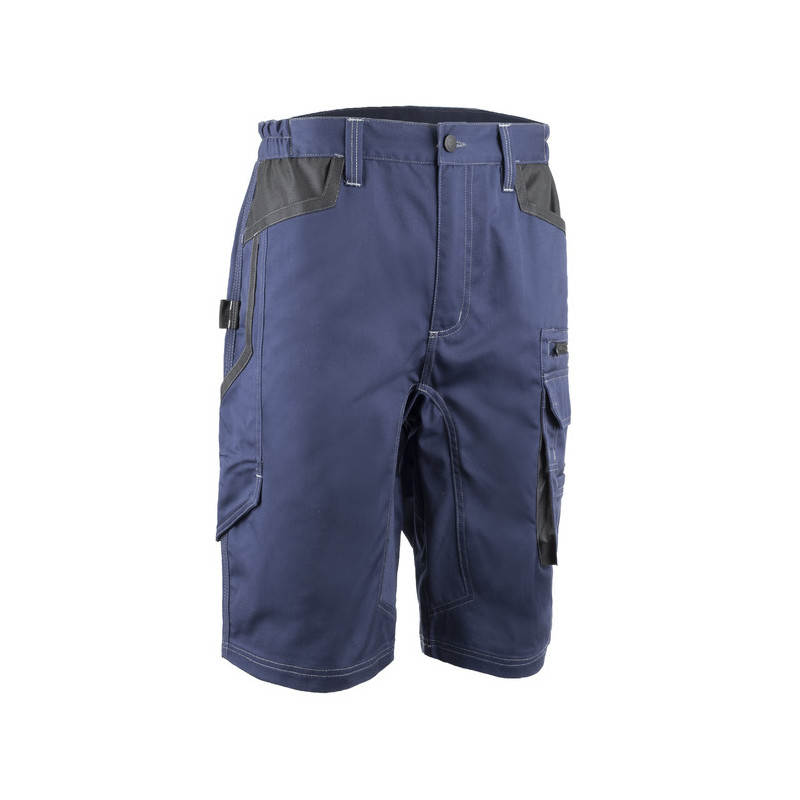 Bermuda - BARVA - 60% CO/40% PES 270g/m2 + Oxford - Bleu nuit - COVERGUARD | 5BAS320