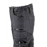 Pantalon - BARVA - 60% CO/40% PES 270g/m2 + Oxford - Anthracite/Lime - COVERGUARD | 5BAP150