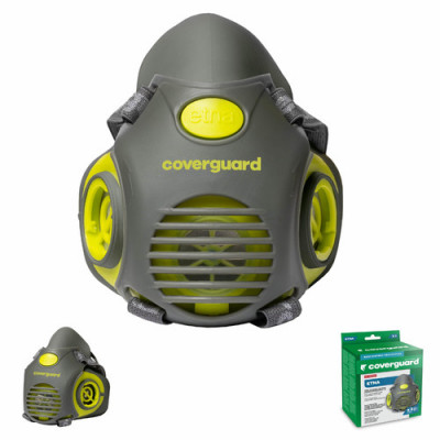 Demi-masque ETNA en TPE Bi-cartouches Bayonnette - COVERGUARD | 6ETN200