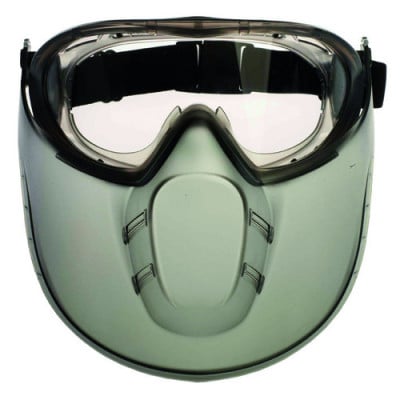 Lunettes masque STORMLUX Visor, Ecran polycarb.incolore antibuée N + pare visage - COVERGUARD | MO60650