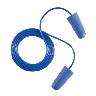 Bouchons anti-bruit PU détectable cordés SNR36dB(150p) - COVERGUARD | MO30210