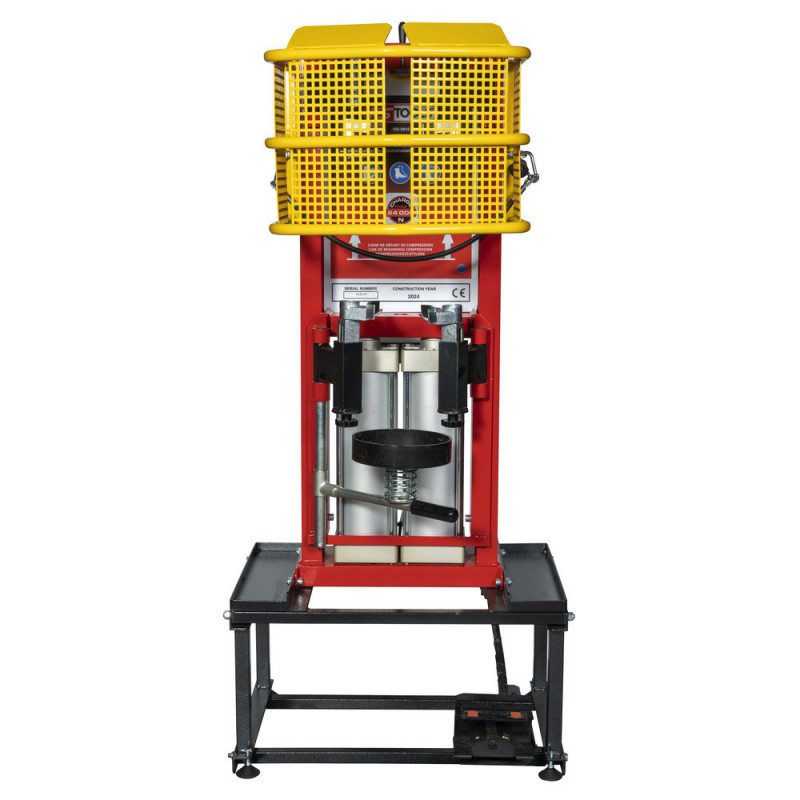 Compresseur De Ressorts D'Amortisseurs TecTake - Kit Professionnel Pour McPherson 80-190mm