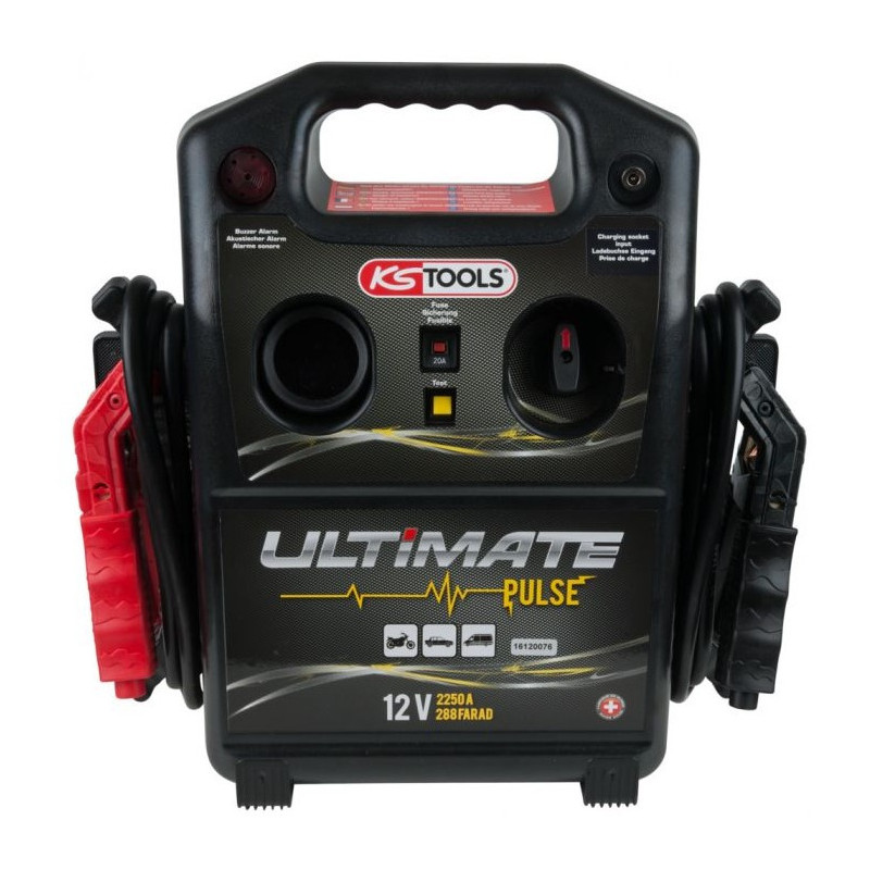 Booster à condensateur 12V - 1800 A - KSTools | 550.1840
