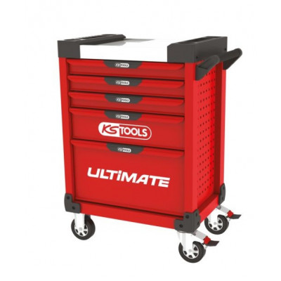 Servante Ultimate rouge, 5 tiroirs - KS Tools | 809.0005