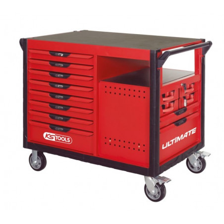 Etabli mobile Ultimate 14 tiroirs - KS Tools | 809.0014