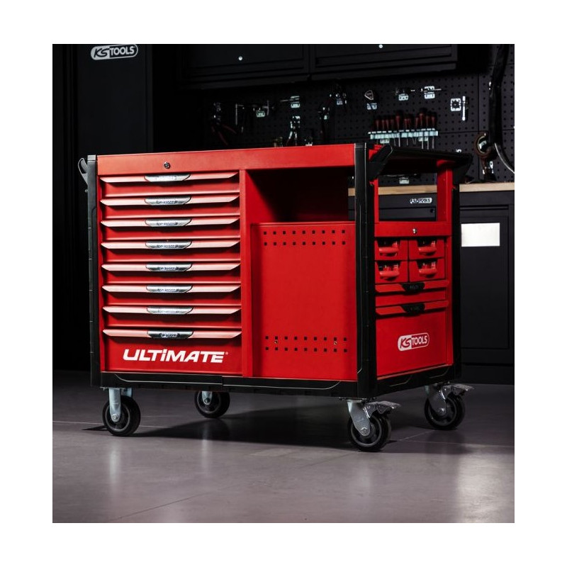 Etabli mobile Ultimate 14 tiroirs - KS Tools | 809.0014