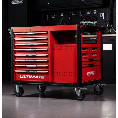 Etabli mobile Ultimate 14 tiroirs - KS Tools | 809.0014