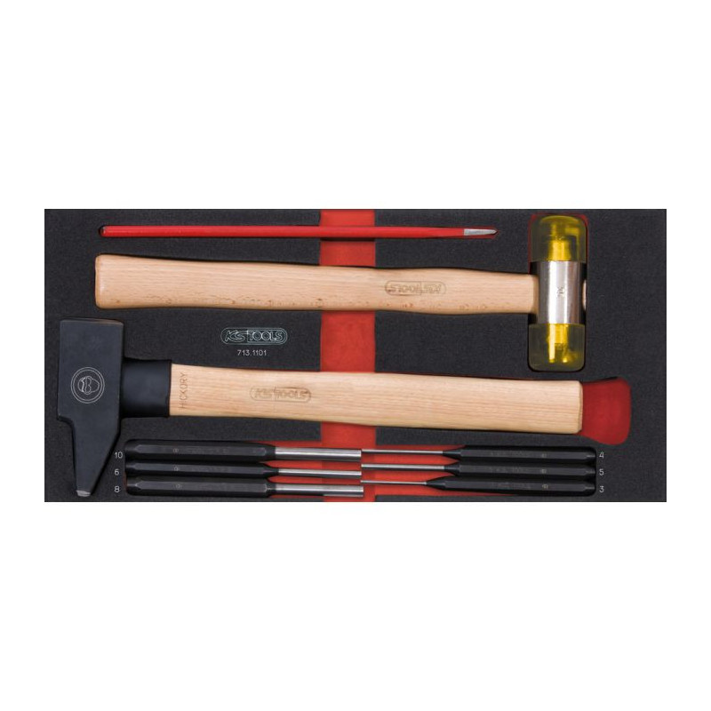 Kit Outils Maréchal-ferrant – Marteau, Râpe, Couteau, Clincher