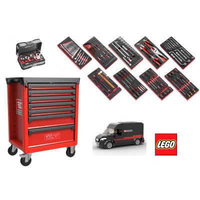 Camion Benne Miniature Facom 100 Ans - Sans Coffret - Occasion