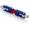 Clé universelle "DoubleJoint" pour armoires de commande - 62mm - KNIPEX | 001106V03